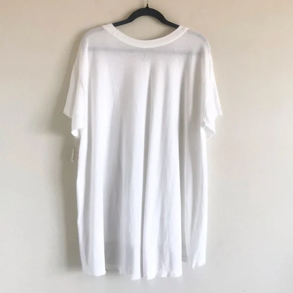 FP Movement by Free People White Short Sleeve Oversized Tee - Picture 8 of 16